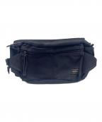 PORTERポーター）の古着「ウエストバッグ」｜ブラック