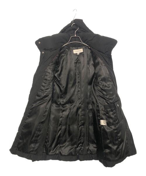 Calvin Klein（カルバンクライン）Calvin Klein (カルバンクライン) ダウンコート ブラック サイズ:XSの古着・服飾アイテム