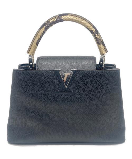 LOUIS VUITTON（ルイ ヴィトン）LOUIS VUITTON (ルイ ヴィトン) ハンドバッグ ブラックの古着・服飾アイテム