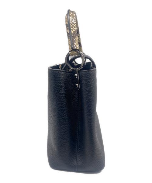 LOUIS VUITTON（ルイ ヴィトン）LOUIS VUITTON (ルイ ヴィトン) ハンドバッグ ブラックの古着・服飾アイテム