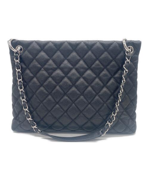 CHANEL（シャネル）CHANEL (シャネル) チェーンワンショルダーバッグ ブラックの古着・服飾アイテム