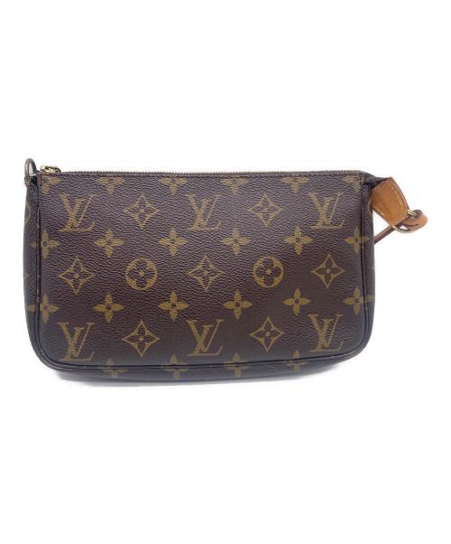 LOUIS VUITTON（ルイ ヴィトン）LOUIS VUITTON (ルイ ヴィトン) ハンドバッグ ブラウンの古着・服飾アイテム