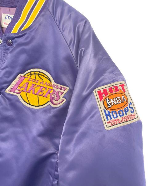 ChaikLine（チョークライン）ChaikLine (チョークライン) スタジャン パープル サイズ:Ｍの古着・服飾アイテム