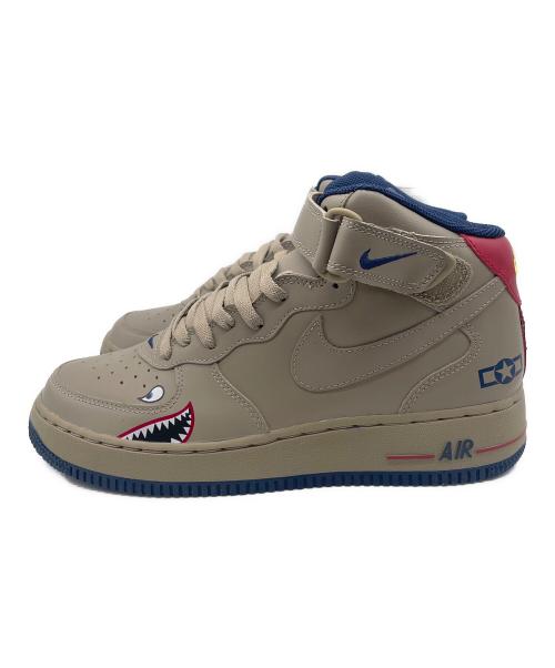 NIKE（ナイキ）NIKE (ナイキ) NIKE AIR FORCE1 MID(ナイキ エアフォース1) カーキ サイズ:27.5 未使用品の古着・服飾アイテム