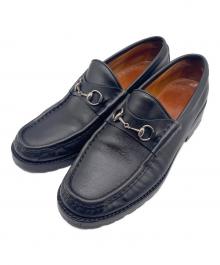 GUCCI（グッチ）の古着「ビットローファー」｜ブラック