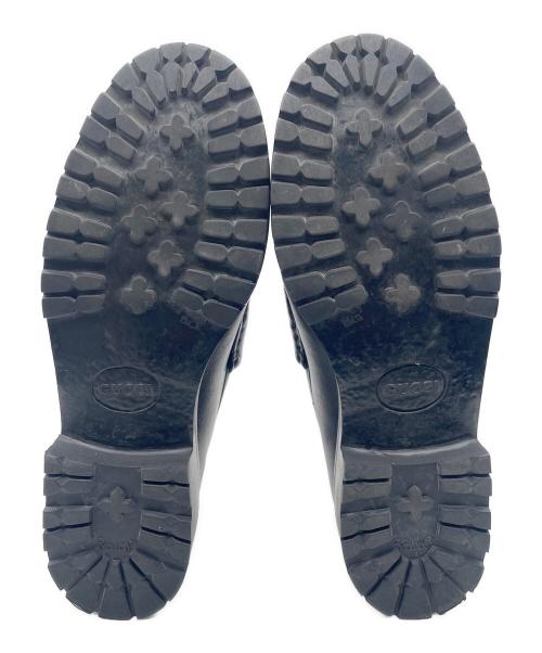 GUCCI（グッチ）GUCCI (グッチ) ビットローファー ブラック サイズ:9の古着・服飾アイテム