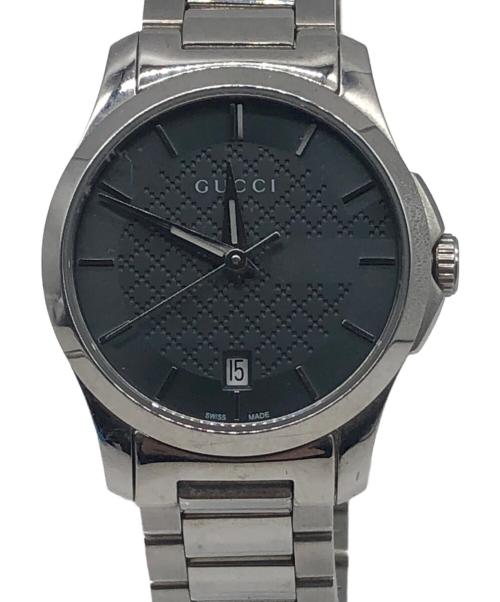 GUCCI（グッチ）GUCCI (グッチ) 腕時計 グレーの古着・服飾アイテム