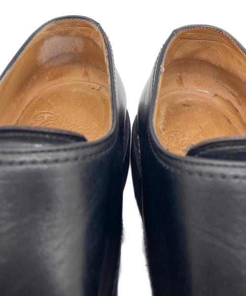 PARABOOT（パラブーツ）PARABOOT (パラブーツ) ダブルモンクシューズ ブラック サイズ:7 1/2の古着・服飾アイテム