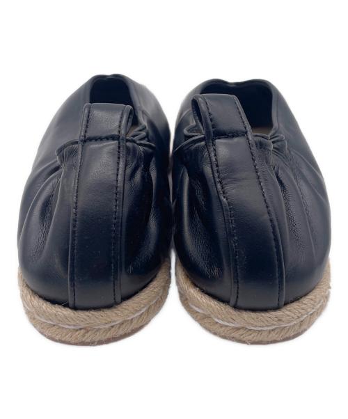 HEWN（ヒューン）hewn (ヒューン) シューズ ブラック サイズ:24の古着・服飾アイテム