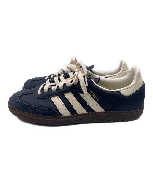 adidas（アディダス）adidas (アディダス) adidas SAMBA(ｱﾃﾞｨﾀﾞｽ ｻﾝﾊﾞ) ネイビー サイズ:26の古着・服飾アイテム