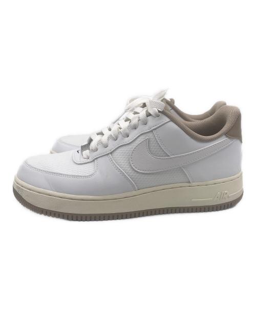 NIKE（ナイキ）NIKE (ナイキ) NIKE AIR FORCE1(ナイキ エアフォース1) ホワイト×ブラウン サイズ:27.5の古着・服飾アイテム