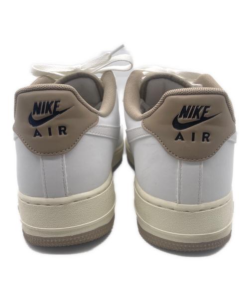 NIKE（ナイキ）NIKE (ナイキ) NIKE AIR FORCE1(ナイキ エアフォース1) ホワイト×ブラウン サイズ:27.5の古着・服飾アイテム