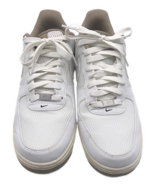 NIKE（ナイキ）NIKE (ナイキ) NIKE AIR FORCE1(ナイキ エアフォース1) ホワイト×ブラウン サイズ:27.5の古着・服飾アイテム