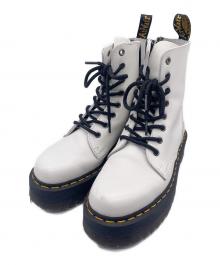 Dr.Martens（ドクターマーチン）の古着「JADON8ホールブーツ」｜ホワイト×ブラック