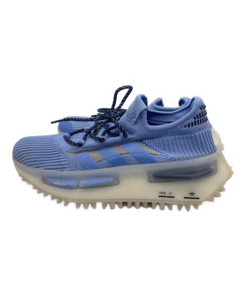 adidas（アディダス）adidas (アディダス) adidas Blue Fusion(ｱﾃﾞｨﾀﾞｽ ﾌﾞﾙｰﾌｭｰｼﾞｮﾝ) スカイブルー サイズ:23.5の古着・服飾アイテム