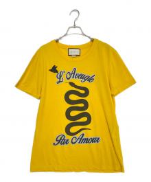 GUCCI（グッチ）の古着「半袖カットソー」｜イエロー