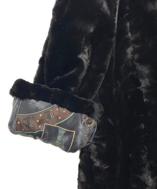 EMBA（エンバ）EMBA (エンバ) ミンクコート ブラック サイズ:表記不明の古着・服飾アイテム