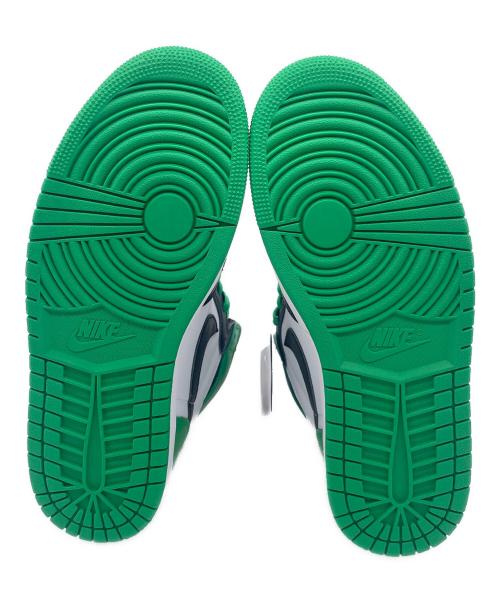 NIKE（ナイキ）NIKE (ナイキ) NIKE Air Jordan 1 Retro High OG(ナイキ ジョーダン1 ハイ) ホワイト×グリーン サイズ:27の古着・服飾アイテム