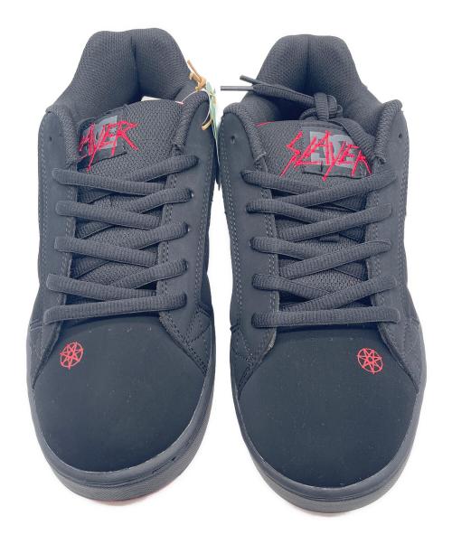 SLAYER（スレイヤー）SLAYER (スレイヤー) DC SHOES (ディーシーシューズ) スニーカー ブラック サイズ:27 未使用品の古着・服飾アイテム