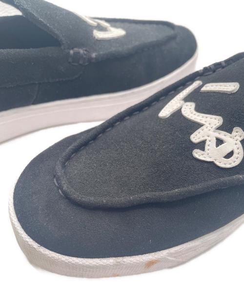 Sangacio（サンガッチョ）SANGACIO (サンガッチョ) サンガッチョ にゅ〜ずcom スリッポン ブラック サイズ:28.5の古着・服飾アイテム