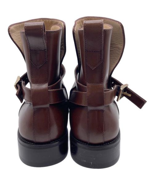 Salvatore Ferragamo（サルヴァトーレ フェラガモ）Salvatore Ferragamo (サルヴァトーレ フェラガモ) ブーツ ブラウン サイズ:6 1/2の古着・服飾アイテム