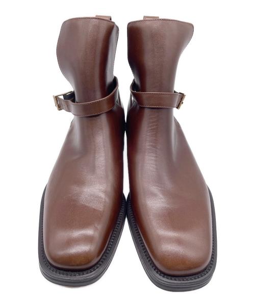 Salvatore Ferragamo（サルヴァトーレ フェラガモ）Salvatore Ferragamo (サルヴァトーレ フェラガモ) ブーツ ブラウン サイズ:6 1/2の古着・服飾アイテム