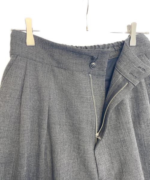 gomme HOMME（ゴム オム）gomme homme (ゴム オム) ワイドパンツ ダークグレー サイズ:2の古着・服飾アイテム