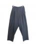 gomme homme（ゴム オム）の古着「ワイドパンツ」｜ダークグレー