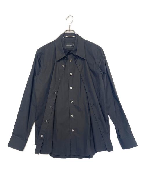 DRESSEDUNDRESSED（ドレスドアンドレスド）DRESSEDUNDRESSED (ドレスドアンドレスド) 長袖シャツ ブラック サイズ:2の古着・服飾アイテム