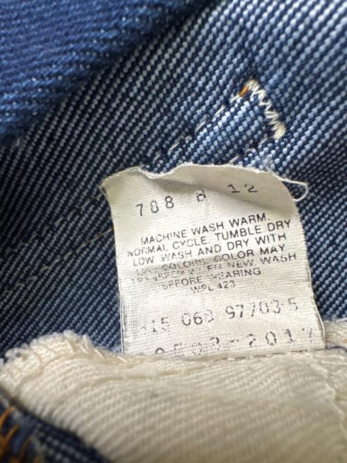 LEVI'S（リーバイス）LEVI'S (リーバイス) デニムパンツ インディゴ サイズ:W32xL34の古着・服飾アイテム