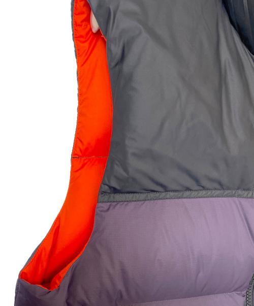 THE NORTH FACE（ザ ノース フェイス）THE NORTH FACE (ザ ノース フェイス) ダウンベスト パープル×ブラック サイズ:Sの古着・服飾アイテム