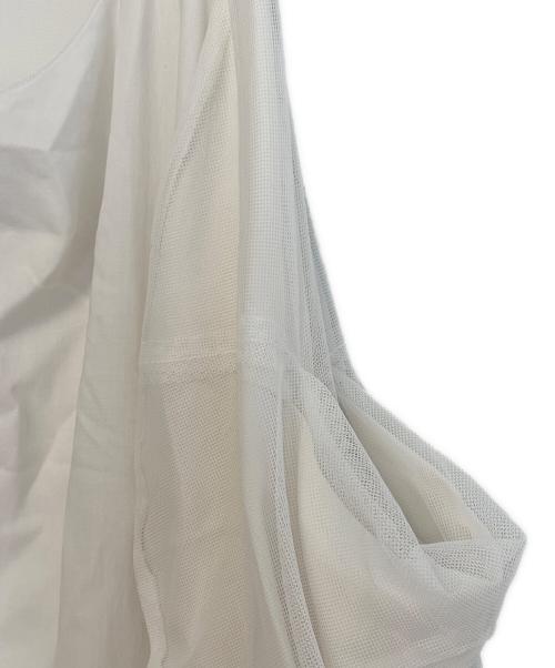 YOHJI YAMAMOTO（ヨウジヤマモト）YOHJI YAMAMOTO (ヨウジヤマモト) 半袖ワンピース ホワイト サイズ:2の古着・服飾アイテム