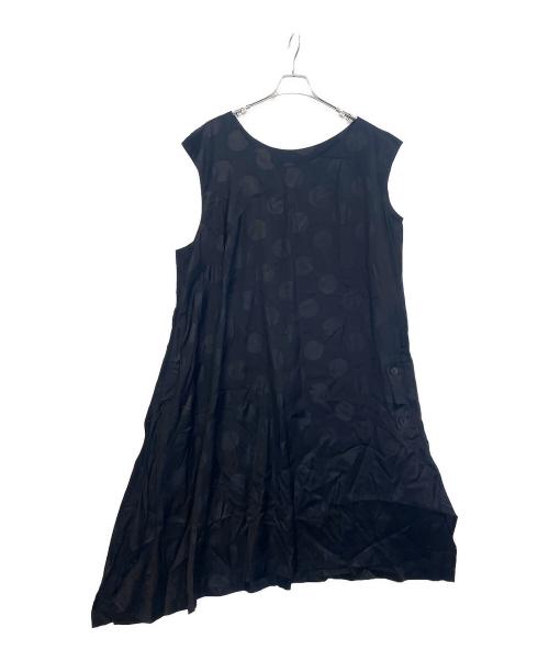 Y's（ワイズ）Y's (ワイズ) ノースリーブワンピース ブラック サイズ:3 未使用品の古着・服飾アイテム