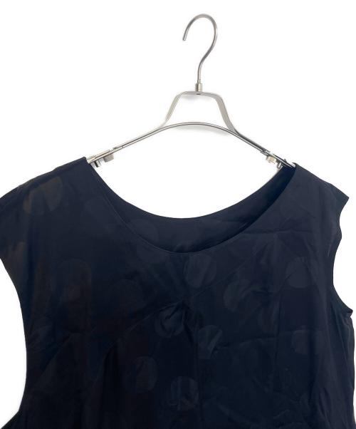 Y's（ワイズ）Y's (ワイズ) ノースリーブワンピース ブラック サイズ:3 未使用品の古着・服飾アイテム