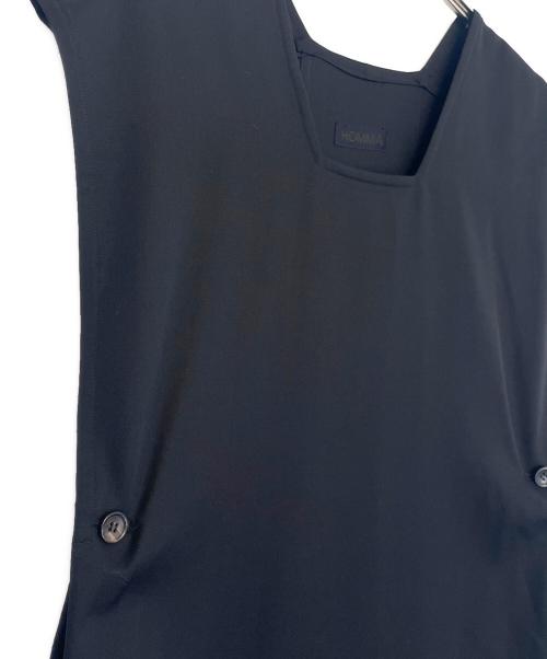 HOMMA（ホンマ）HOMMA (ホンマ) ノースリーブワンピース ブラック サイズ:Sの古着・服飾アイテム