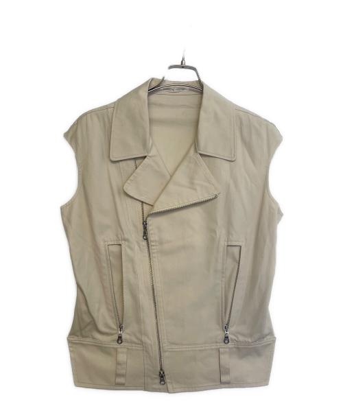 YOHJI YAMAMOTO（ヨウジヤマモト）YOHJI YAMAMOTO (ヨウジヤマモト) ベスト ホワイト サイズ:2の古着・服飾アイテム