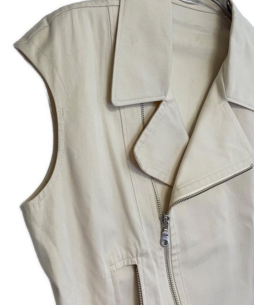 YOHJI YAMAMOTO（ヨウジヤマモト）YOHJI YAMAMOTO (ヨウジヤマモト) ベスト ホワイト サイズ:2の古着・服飾アイテム
