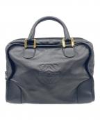 LOEWEロエベ）の古着「ミニボストンバッグ」｜ブラック