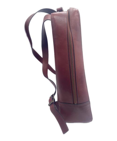 MOTHERHOUSE（マザーハウス）MOTHERHOUSE (マザーハウス) アンティークスクエアバックパック ブラウンの古着・服飾アイテム