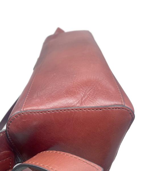 MOTHERHOUSE（マザーハウス）MOTHERHOUSE (マザーハウス) アンティークスクエアバックパック ブラウンの古着・服飾アイテム