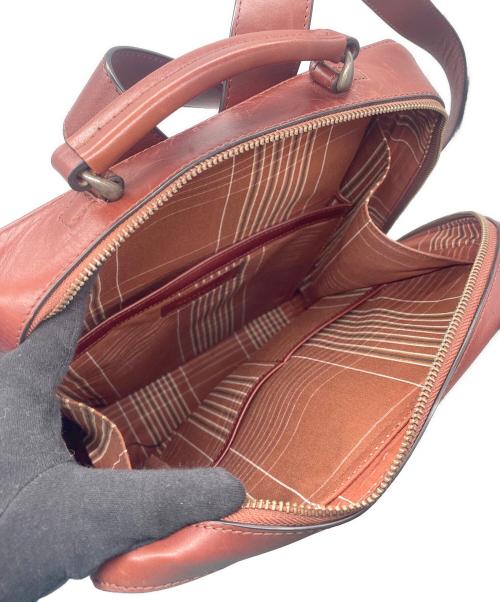 MOTHERHOUSE（マザーハウス）MOTHERHOUSE (マザーハウス) アンティークスクエアバックパック ブラウンの古着・服飾アイテム