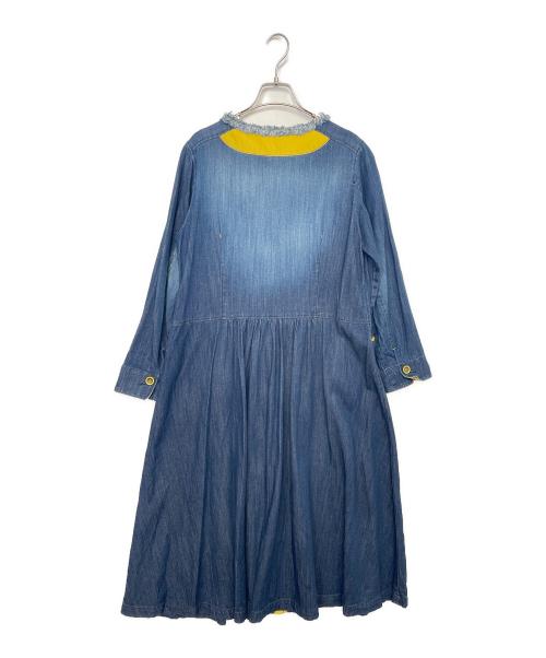 Pa-Nu（パーヌ）Pa-Nu (パーヌ) デニムシャツワンピース インディゴ サイズ:Mの古着・服飾アイテム