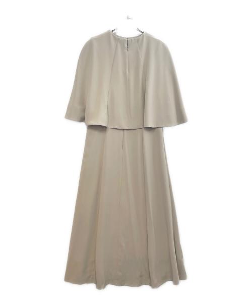 anuans（アニュアンス）anuans (アニュアンス) 2WAYケープナローワンピース ベージュ サイズ:Ｓの古着・服飾アイテム