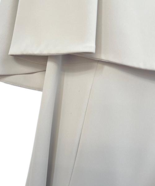 anuans（アニュアンス）anuans (アニュアンス) 2WAYケープナローワンピース ベージュ サイズ:Ｓの古着・服飾アイテム