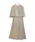 anuans（アニュアンス）の古着「2WAYケープナローワンピース」｜ベージュ