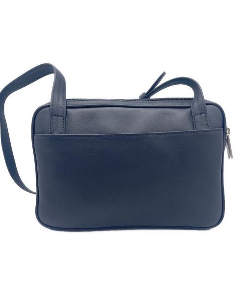 LOEWE（ロエベ）LOEWE (ロエベ) ショルダーバッグ ブルー×ブラックの古着・服飾アイテム