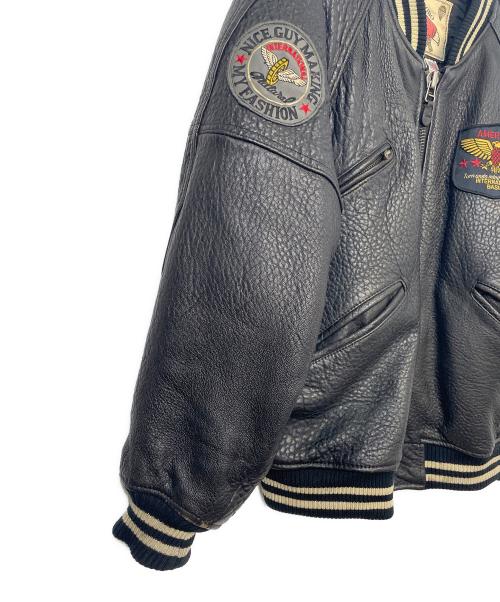 ROBO（ロボ）ROBO (ロボ) フライトジャケット ブラック サイズ:Mの古着・服飾アイテム