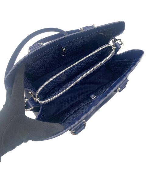 LONGCHAMP（ロンシャン）LONGCHAMP (ロンシャン) 2WAYショルダーバッグ ネイビーの古着・服飾アイテム