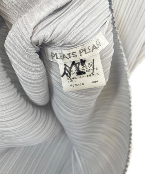 PLEATS PLEASE（プリーツプリーズ）PLEATS PLEASE (プリーツプリーズ) 半袖ブラウス グレー サイズ:3の古着・服飾アイテム