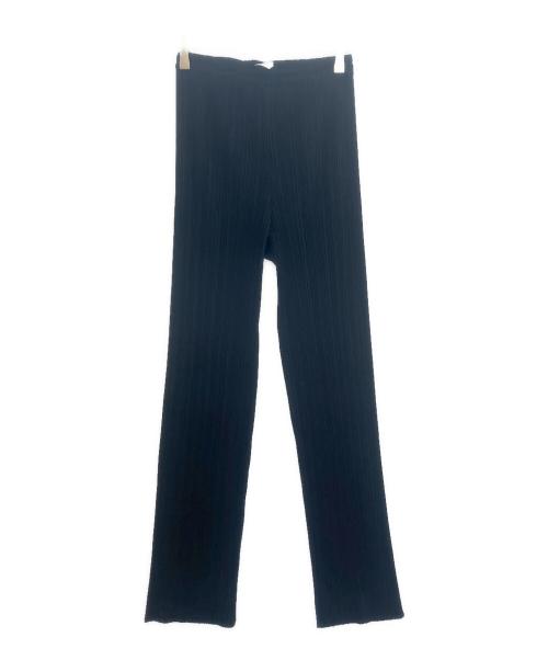 PLEATS PLEASE（プリーツプリーズ）PLEATS PLEASE (プリーツプリーズ) プリーツパンツ ブラック サイズ:1の古着・服飾アイテム
